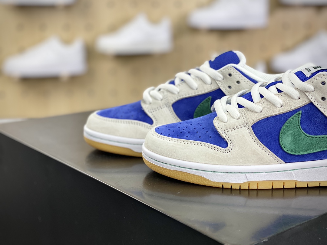 240 耐克Nike By You SB Dunk Low Retro SP扣篮系列低帮休闲运动滑板板鞋“发毛米黄兰绿”HF3704-001