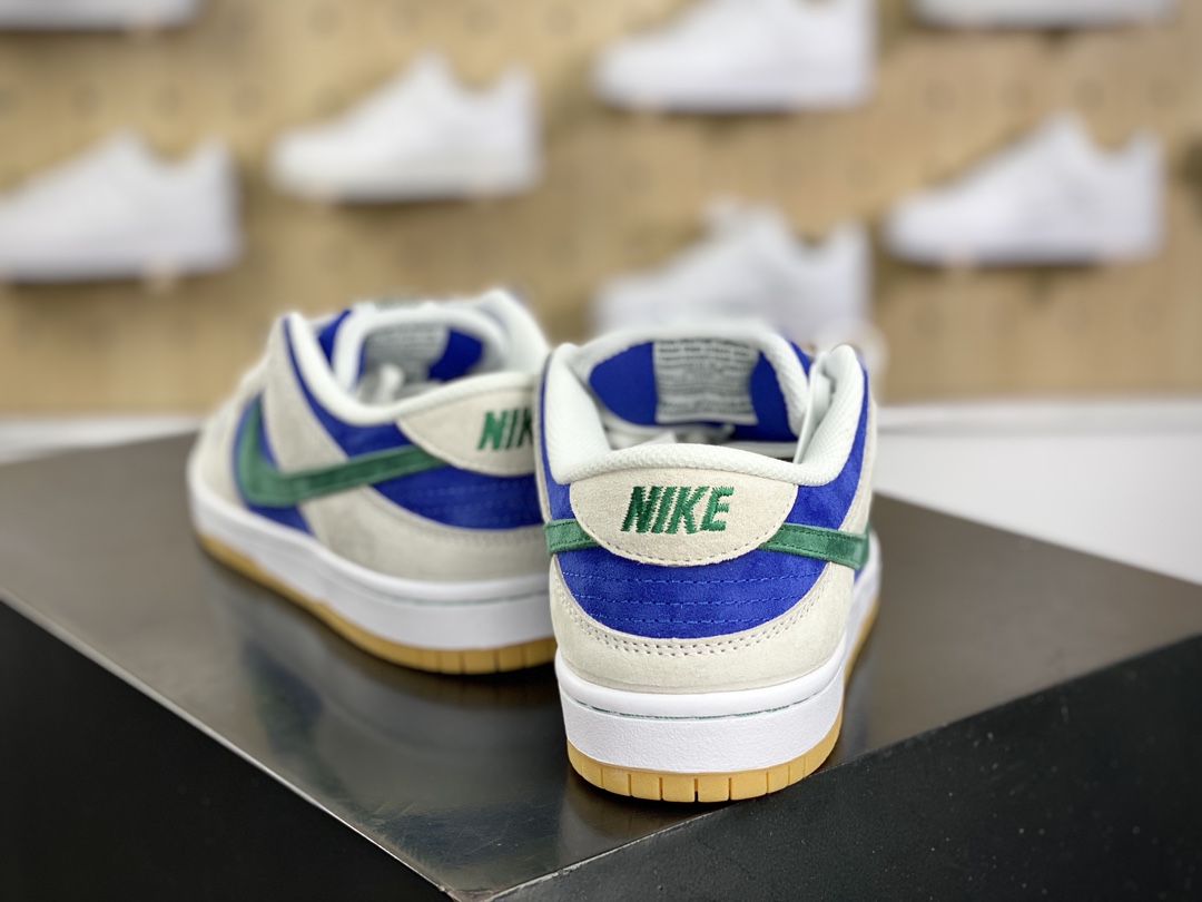 240 耐克Nike By You SB Dunk Low Retro SP扣篮系列低帮休闲运动滑板板鞋“发毛米黄兰绿”HF3704-001