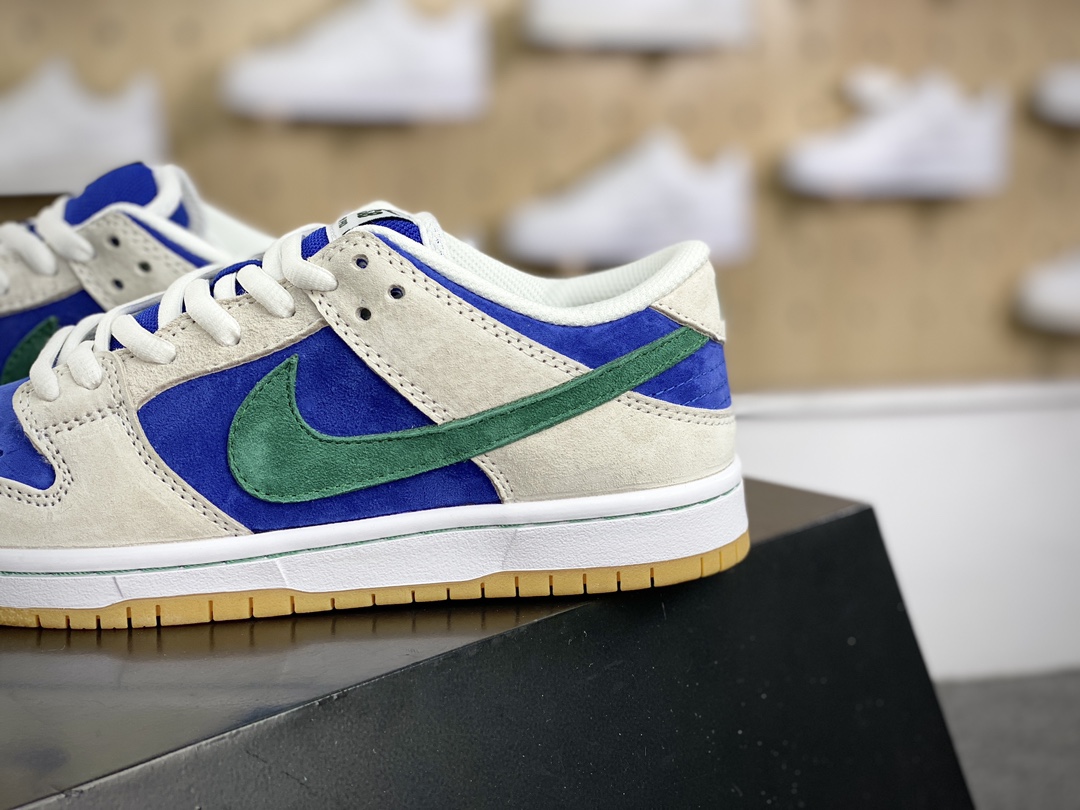 240 耐克Nike By You SB Dunk Low Retro SP扣篮系列低帮休闲运动滑板板鞋“发毛米黄兰绿”HF3704-001