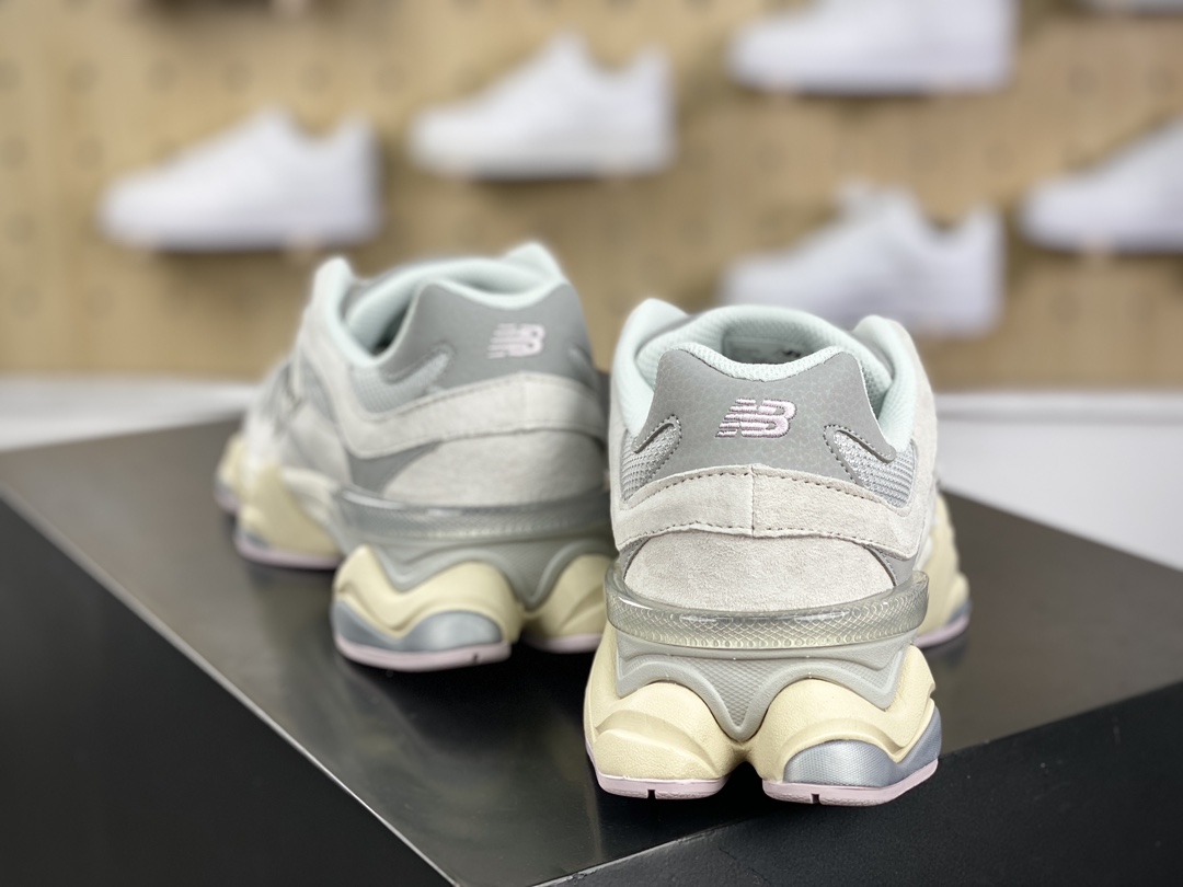 260 新百伦New Balance 9060”Grey Lilac”系列复古百搭老爹风小象蹄休闲运动跑步鞋“浅灰淡粉紫”U9060GM