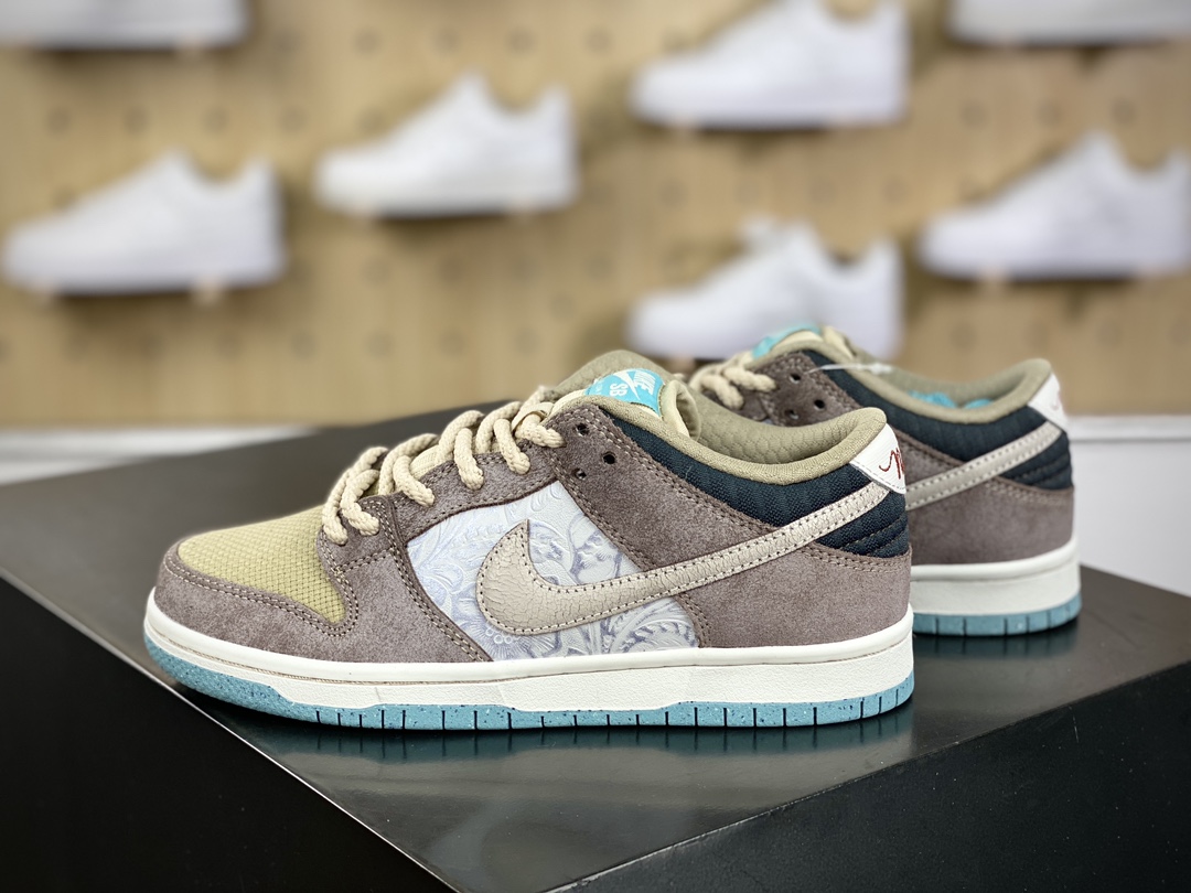 300 NIKE SB Dunk Low " Big Money Savin " 棕灰 低帮休闲板鞋 FZ3129-200