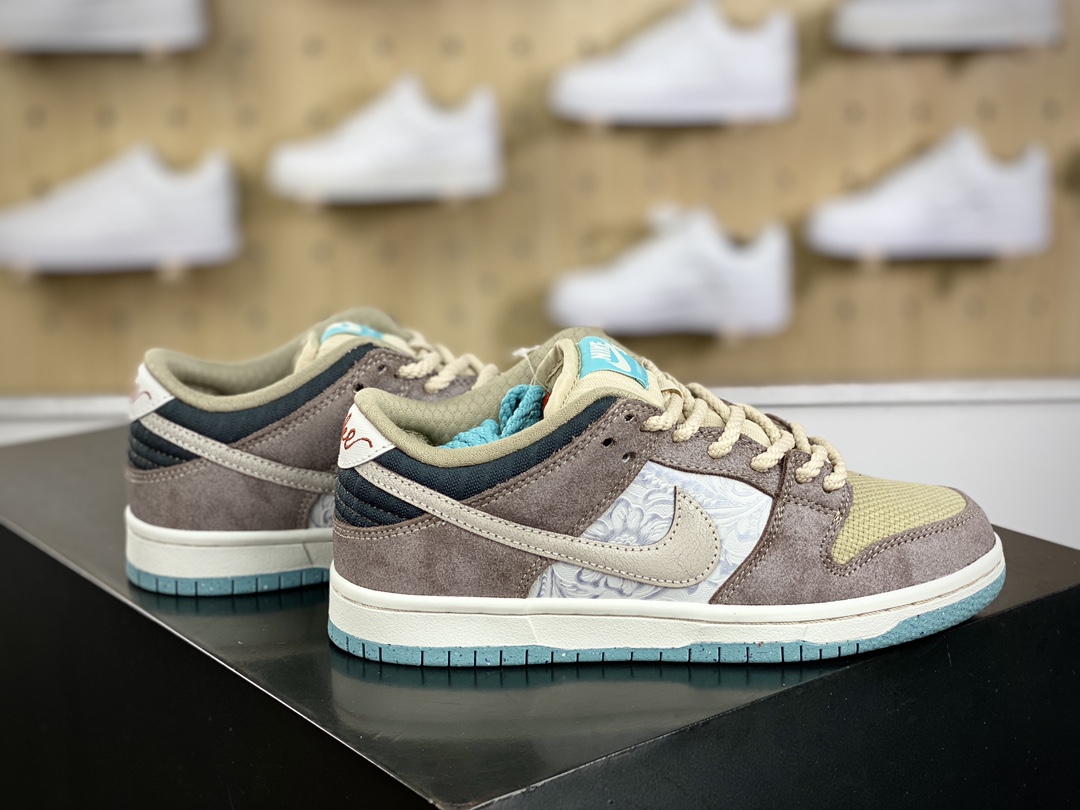 300 NIKE SB Dunk Low " Big Money Savin " 棕灰 低帮休闲板鞋 FZ3129-200