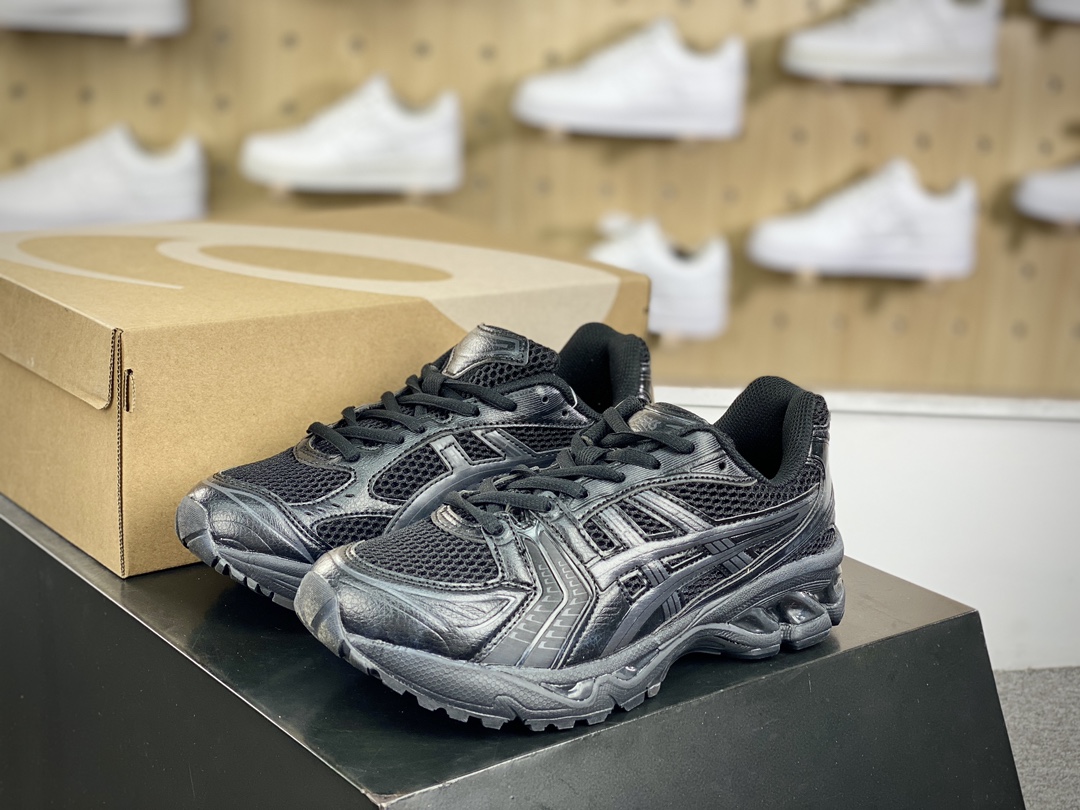 220 亚瑟士/ASICS Gel Kayano 14”Silver White/Milk/Navy”系列跑步鞋“太空全黑”1201A019-001