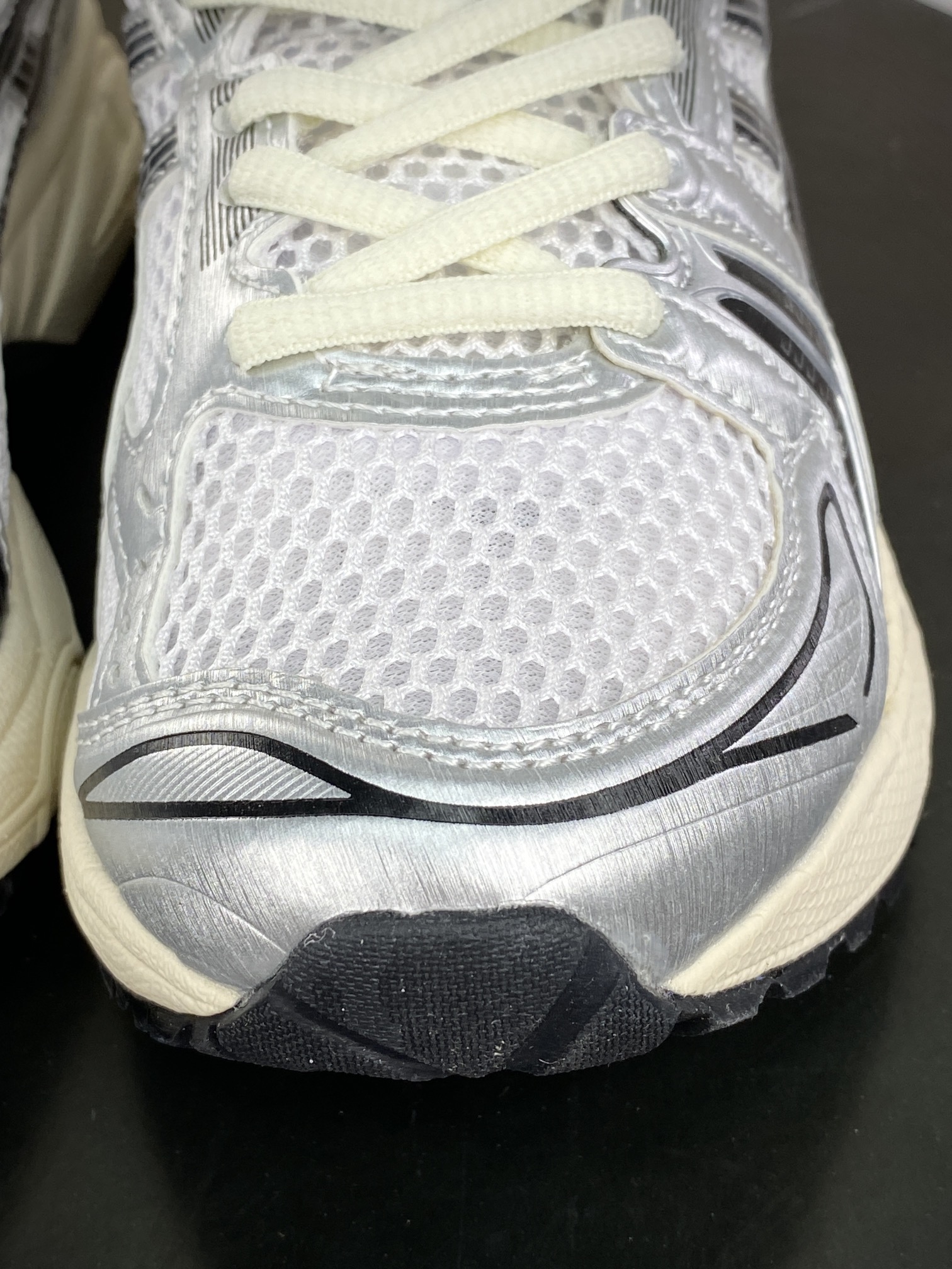 220 亚瑟士/ASICS Gel Kayano 14”Silver White/Milk/Navy”系列跑步鞋“太空银奶白”1201A457-101