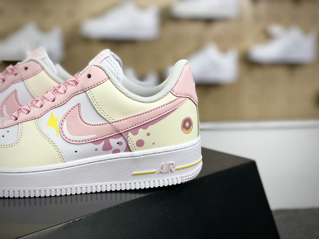 耐克Nike Air Force 1'07 Low Retro”Macaron”空军一号低帮“杏白粉马卡龙酱”DV2920-123