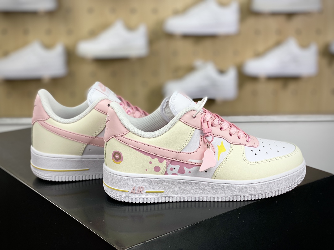 耐克Nike Air Force 1'07 Low Retro”Macaron”空军一号低帮“杏白粉马卡龙酱”DV2920-123