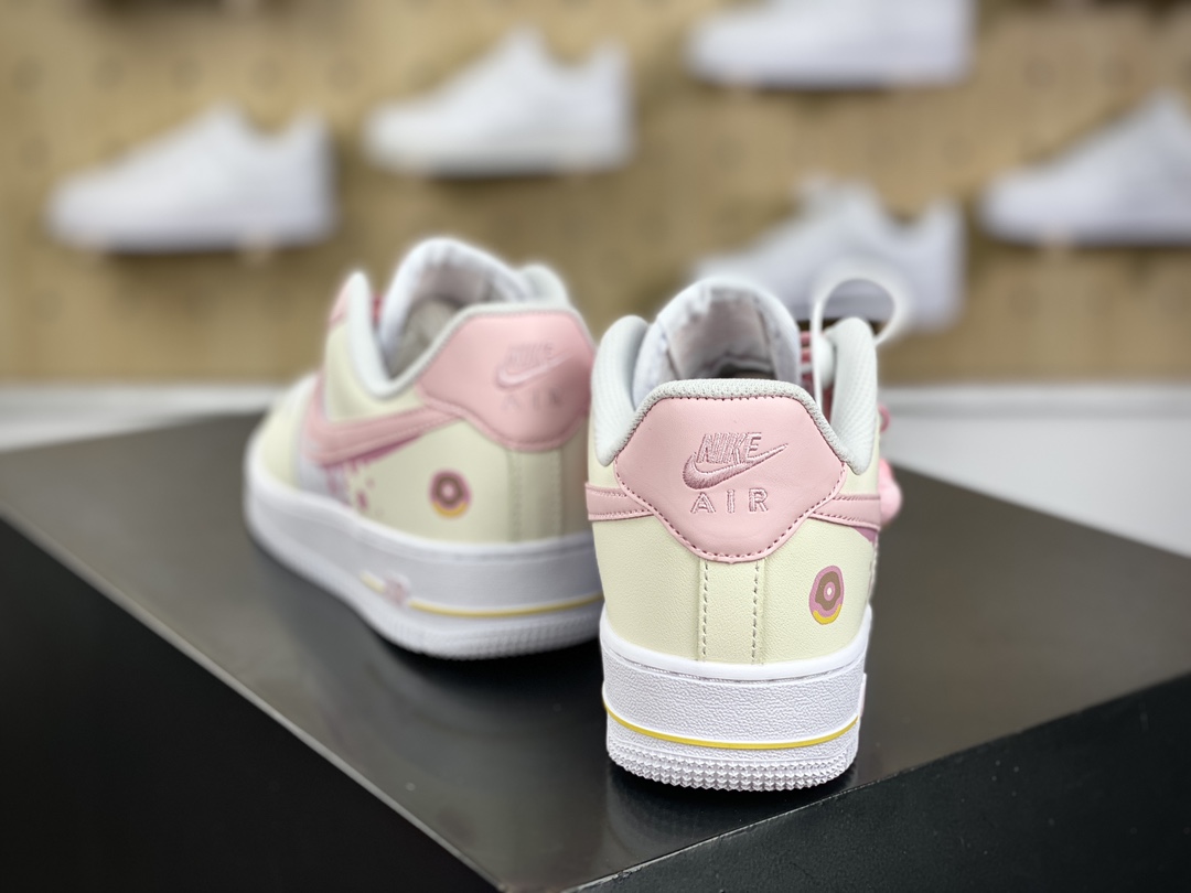 耐克Nike Air Force 1'07 Low Retro”Macaron”空军一号低帮“杏白粉马卡龙酱”DV2920-123