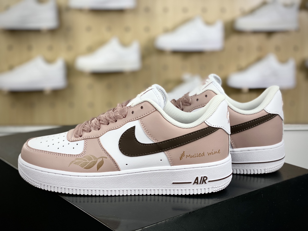 240 耐克Nike Air Force 1'07 Low Retro"Ash Pink/Lemon Tree"空军一号板鞋“灰粉白柠檬树涂鸦”CV8699-578