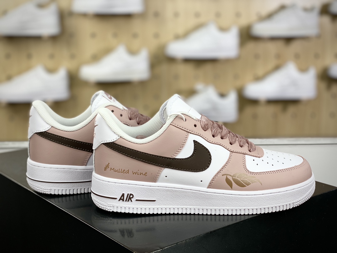 240 耐克Nike Air Force 1'07 Low Retro"Ash Pink/Lemon Tree"空军一号板鞋“灰粉白柠檬树涂鸦”CV8699-578