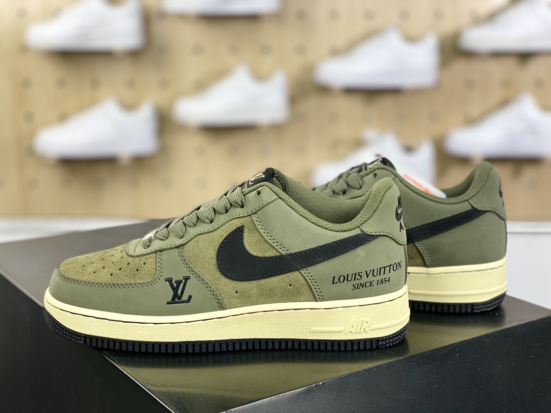 260 Nk Air Force 1'07 Low "LV联名-橄榄绿" 空军一号低帮休闲板鞋 BA8806-223