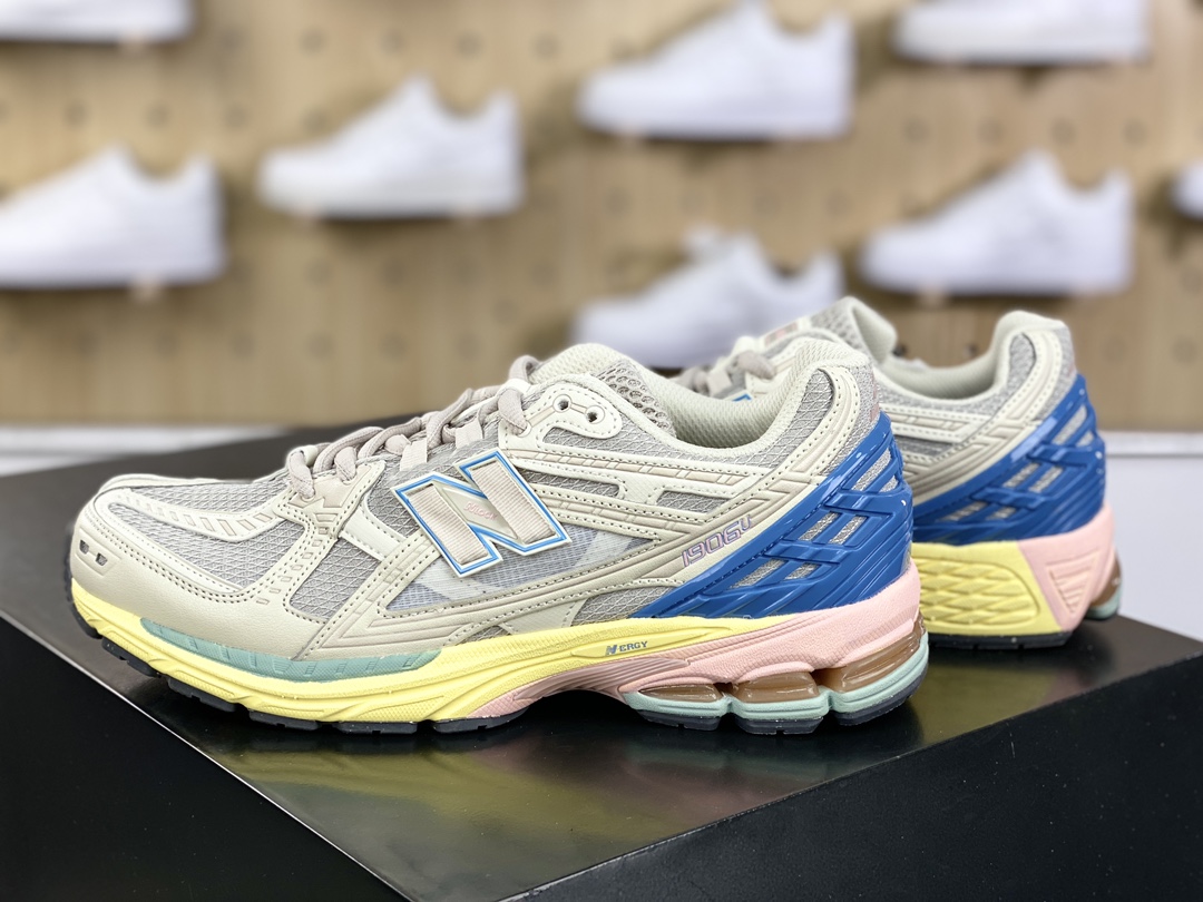 240 NB新百伦New Balance M1906U系列低帮复古老爹风休闲运动慢跑鞋“米灰黄彩”M1906NC