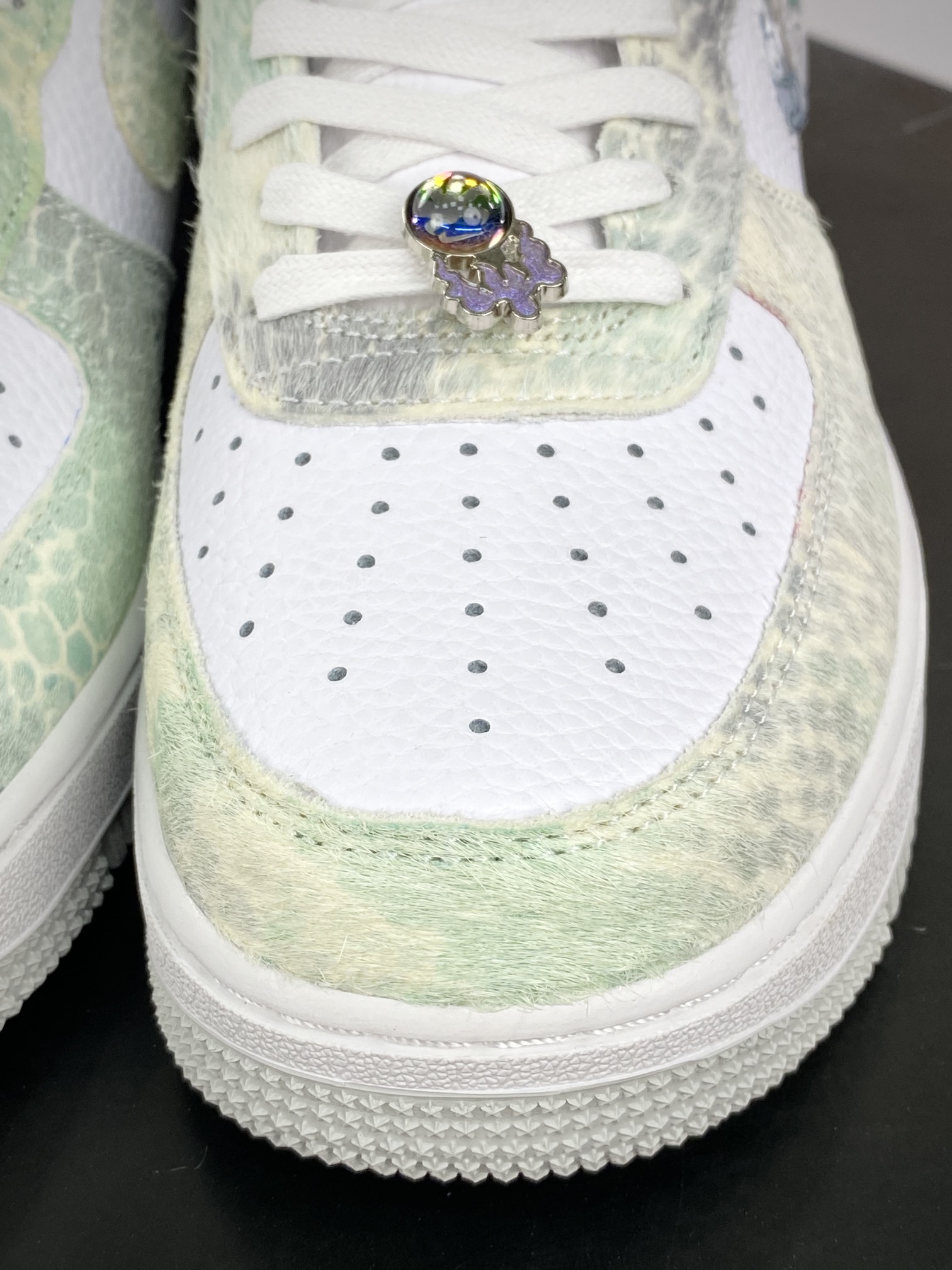 320 古驰Gucci x Nike Air Force 1’07 Low"Year of the Dragon"空军一号板鞋“白青龙三太子敖丙”FA1232-001