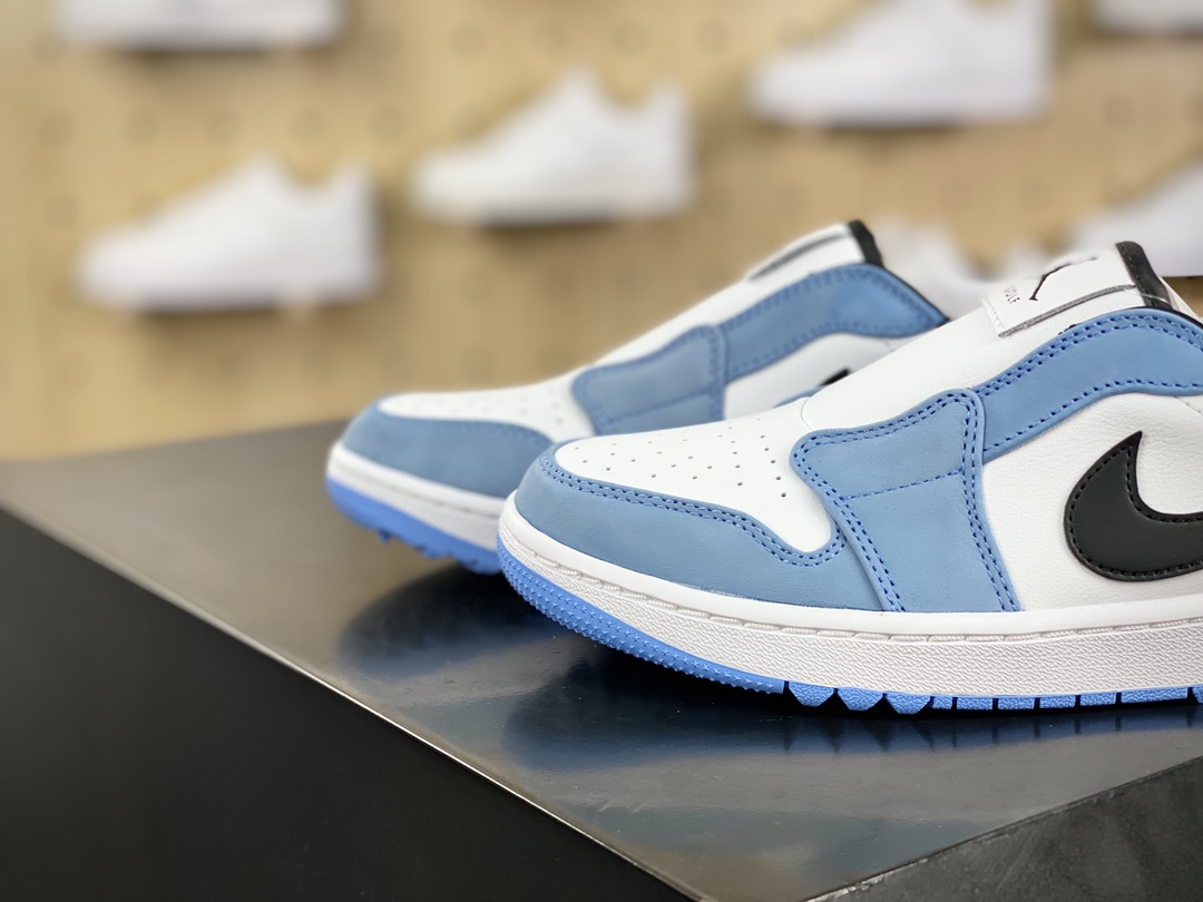 Nike Air Jordan 1 Mule Golf ”University Blue” AJ1 Jordan Generation Sneakers ”Leather University Blue White Black” FJ1214-400