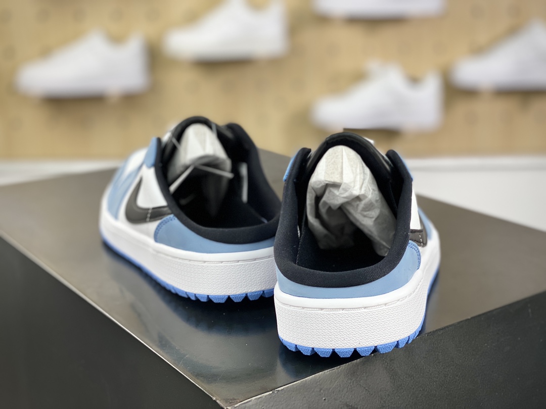 Nike Air Jordan 1 Mule Golf ”University Blue” AJ1 Jordan Generation Sneakers ”Leather University Blue White Black” FJ1214-400