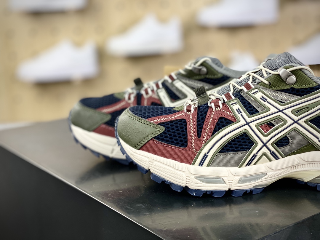 180 ASICS/亚瑟士 Tiger Gel-Kahana 8代系列低帮户外越野休闲运动跑步鞋