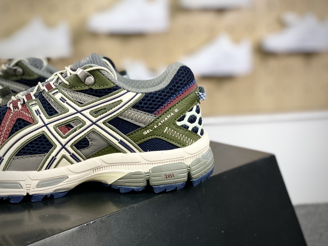 180 ASICS/亚瑟士 Tiger Gel-Kahana 8代系列低帮户外越野休闲运动跑步鞋