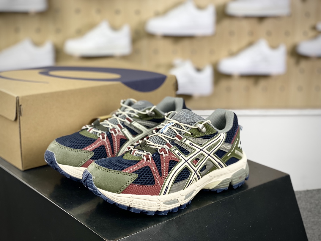 180 ASICS/亚瑟士 Tiger Gel-Kahana 8代系列低帮户外越野休闲运动跑步鞋