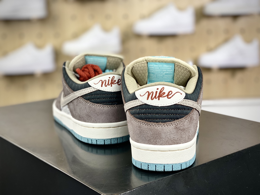 350 耐克Nike SB Dunk Low Pro"Big Money Savings"扣篮板鞋“棕褐灰紫花雕”FZ3129-200