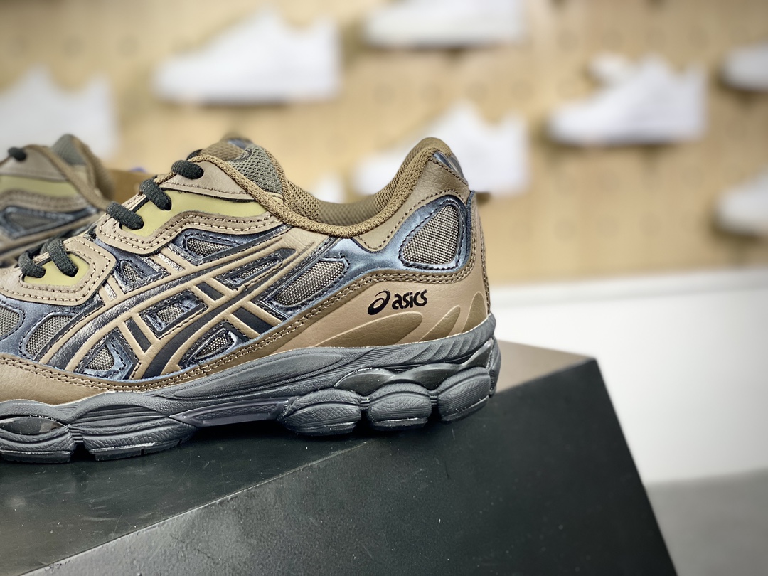 200 亚瑟士/ASICS Gel-Quantum Kinetic"Grey Pure Silver"量子跑步鞋“咖啡黑”1203A280-251