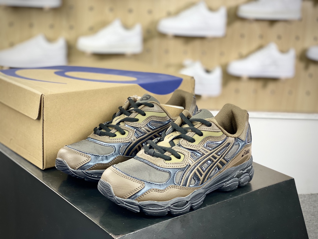 200 亚瑟士/ASICS Gel-Quantum Kinetic”Grey Pure Silver”量子跑步鞋“咖啡黑”1203A280-251