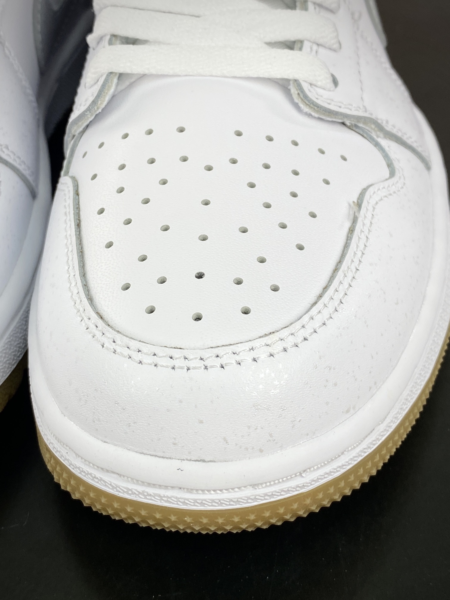 280 Nike Air Jordan 1 Low Golf"White Gum"AJ1乔丹一代运动鞋“皮革白灰生胶底”DD9315-111