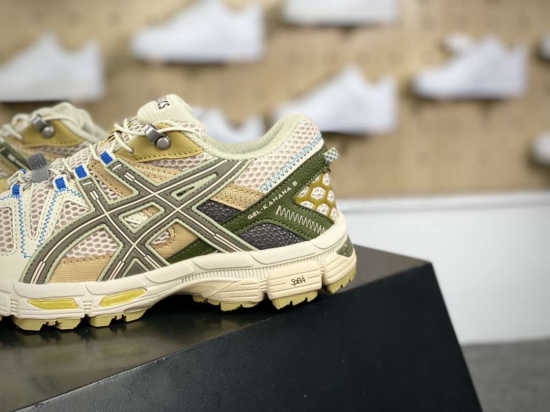 180 ASICS/亚瑟士 Tiger Gel-Kahana 8代系列低帮跑步鞋1012B634-700