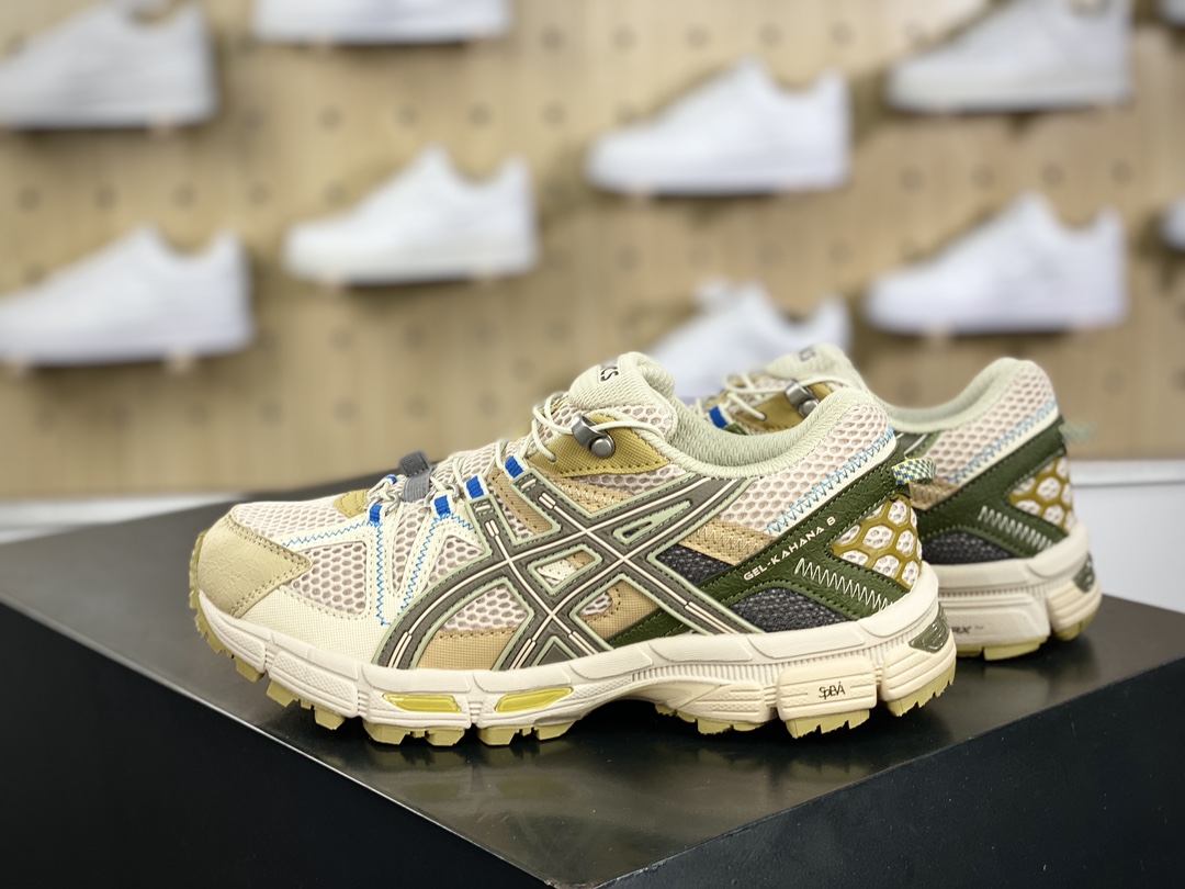 180 ASICS/亚瑟士 Tiger Gel-Kahana 8代系列低帮跑步鞋1012B634-700