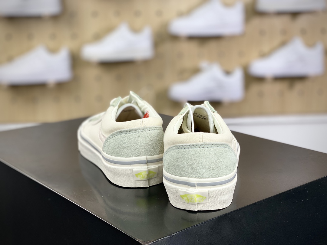 160 范斯Vans Style 36 Decon SF鲜美系列低帮帆布板鞋“帆布米白浅绿”VN0A3MVLQC5