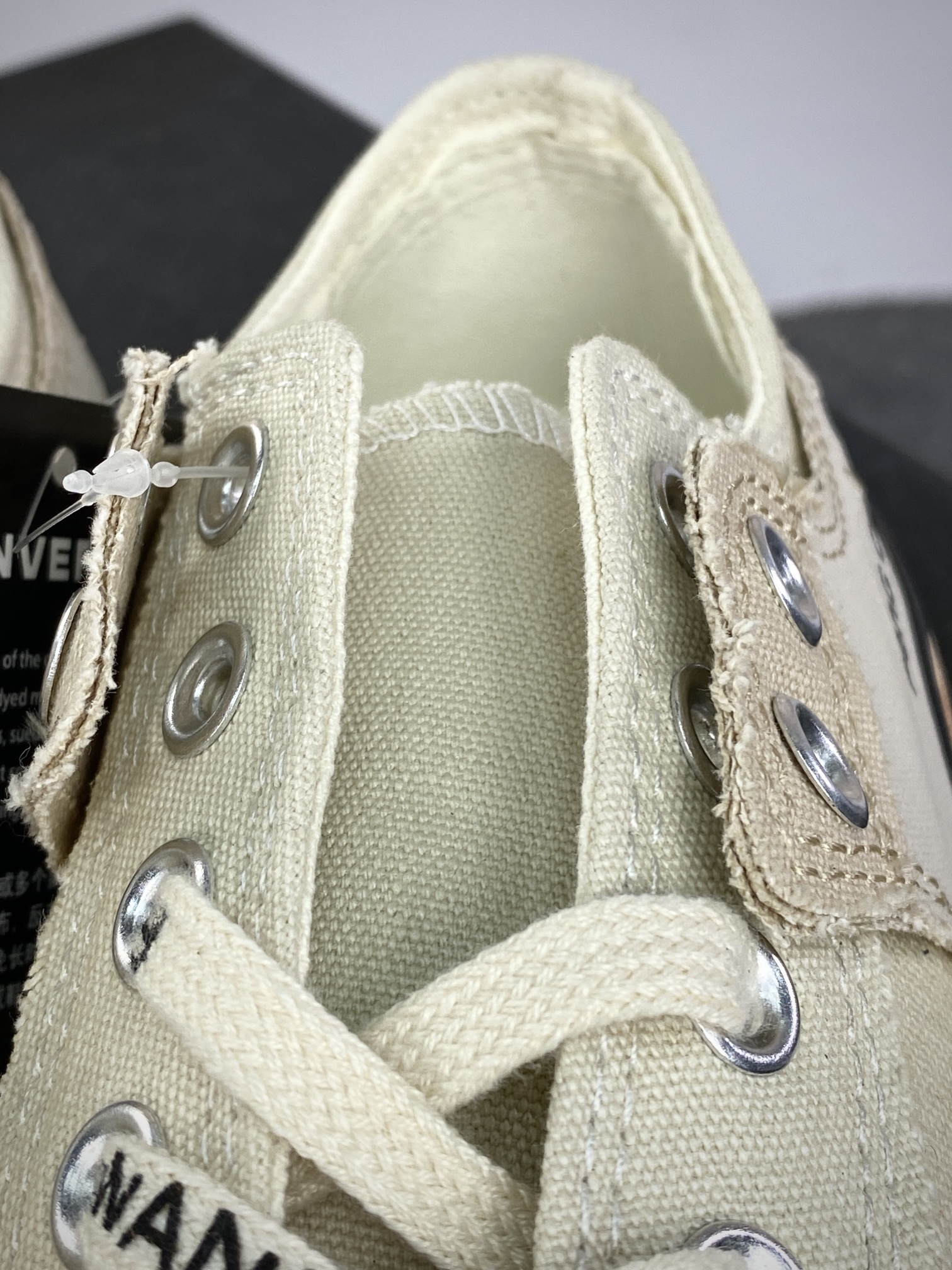 210 Feng Chen Wang x Converse Chuck Taylor 1970 OX 2in1”Brown Rice”双重板鞋“联名解构米白灰渐变做旧”A07718C