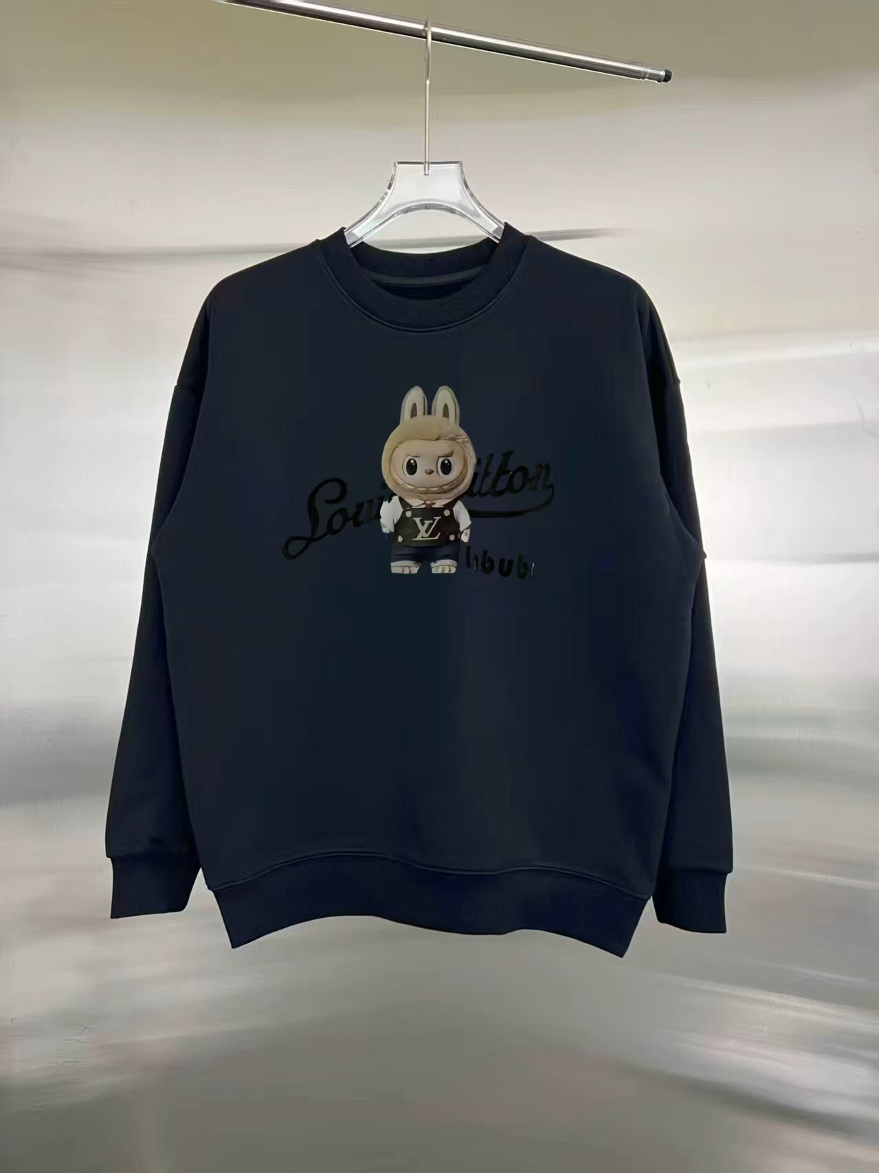 P95 Estilo: LOUIS VUITTON/Louis Vuitton sudadera de manga larga Tejido: 450g 100% algodón Costilla: 420g Solona Artesan…