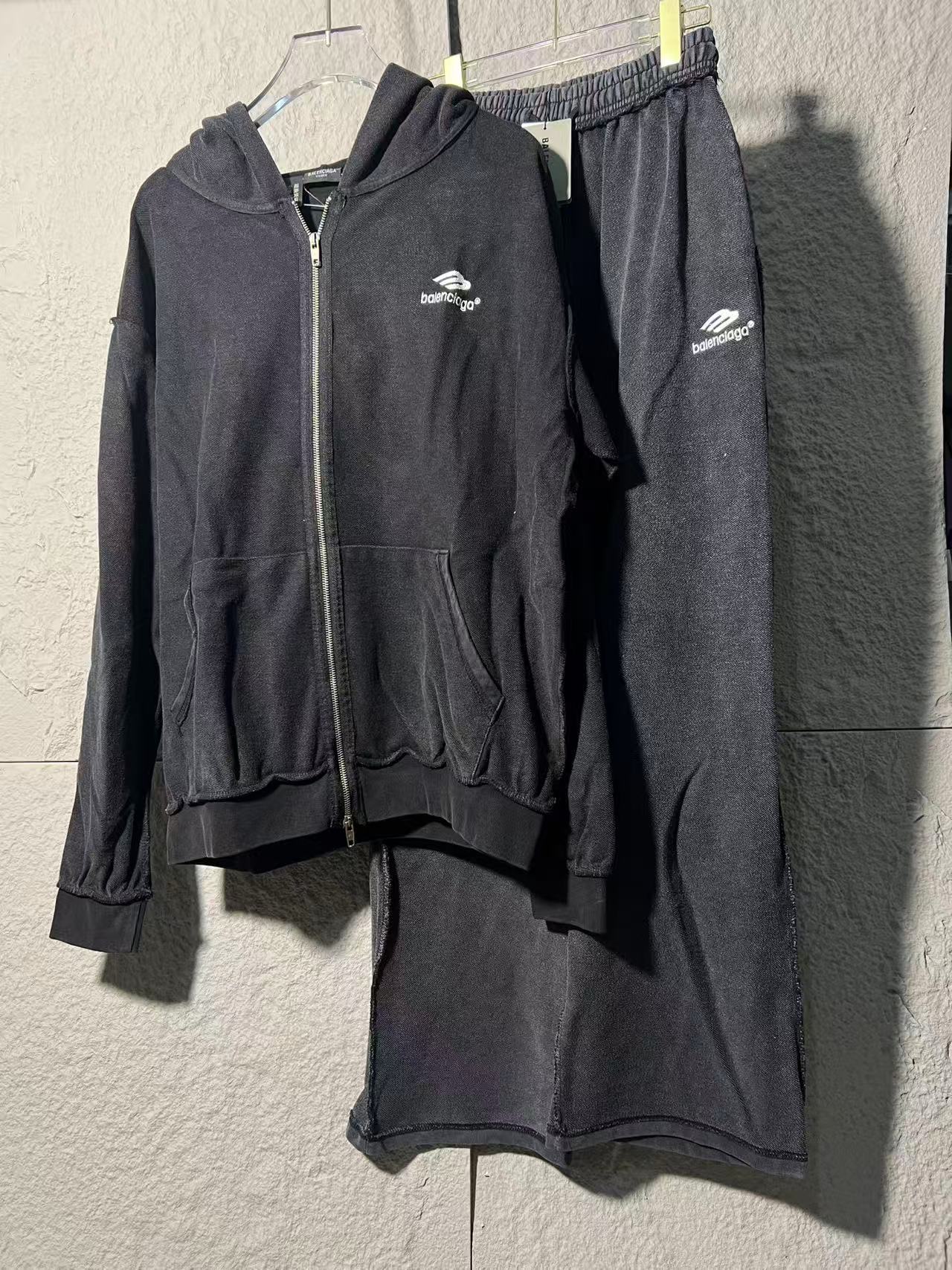 P140 Balenciaga nuevo Balenciaga BLCG Balenciaga 25fw nuevo conjunto deportivo 3B sports icon clásico logo bordado artí…