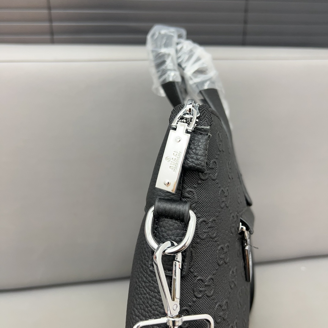 Luxury Gucci Men’s Bullskin Briefcase Computer Bag: High-End Quality, 38 x 27 cm. - 图片 5