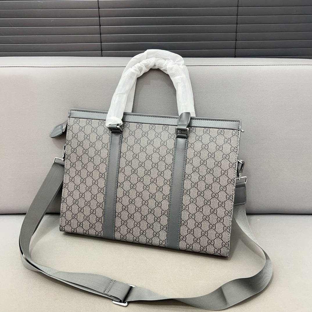 Gucci Man’s High-End Briefcase Computer Bag with Dustproof Bag, 38 x 27 cm. - 图片 3