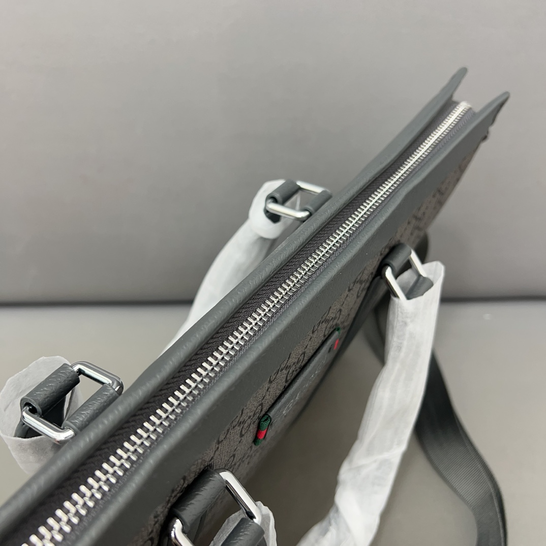 Gucci Man’s High-End Briefcase Computer Bag with Dustproof Bag, 38 x 27 cm. - 图片 5