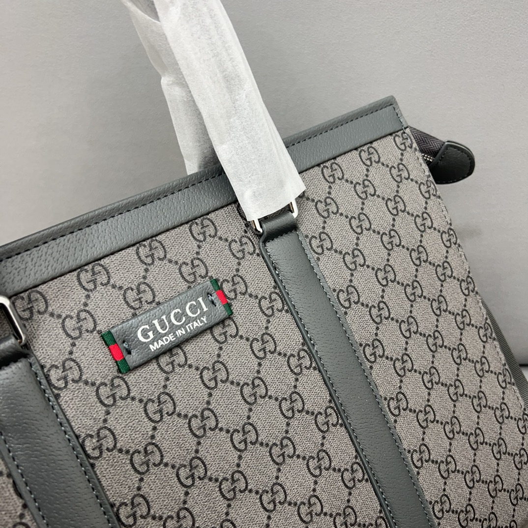 Gucci Man’s High-End Briefcase Computer Bag with Dustproof Bag, 38 x 27 cm. - 图片 4