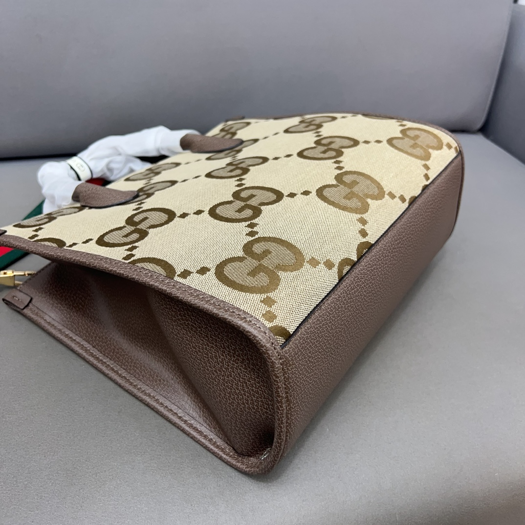 Gucci Handbag Collection: G-Tot Bag Briefcases in Classic Plant Fabric, 31 x 26 cm. - 图片 6