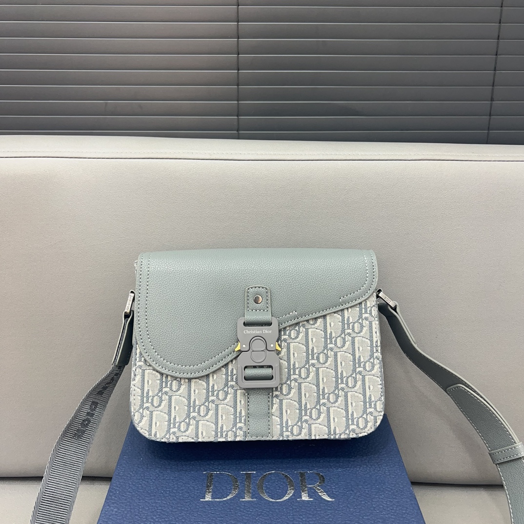 Dior Saddle Umhängetaschen  & Schultertaschen Messenger-Taschen Satteltaschen Denim