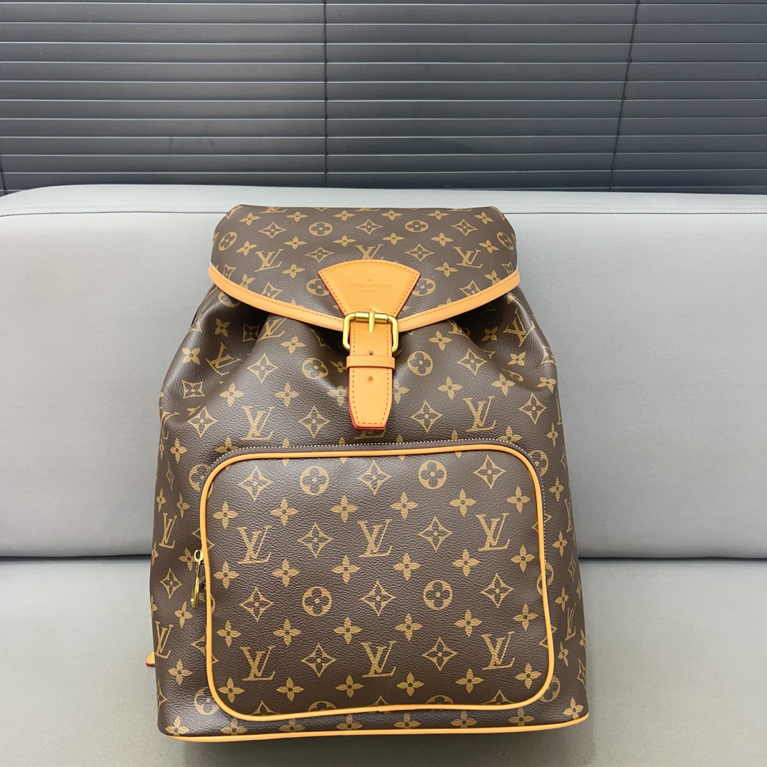 Louis Vuitton Taschen Rucksack Drucken Männer Lässig