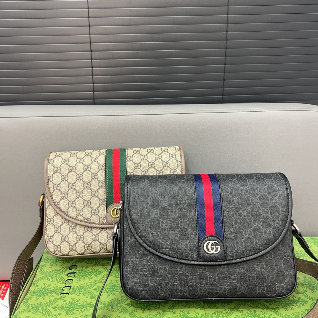 Gucci Ophidia Umhängetaschen  & Schultertaschen Messenger-Taschen Mit Diamanten besetzt