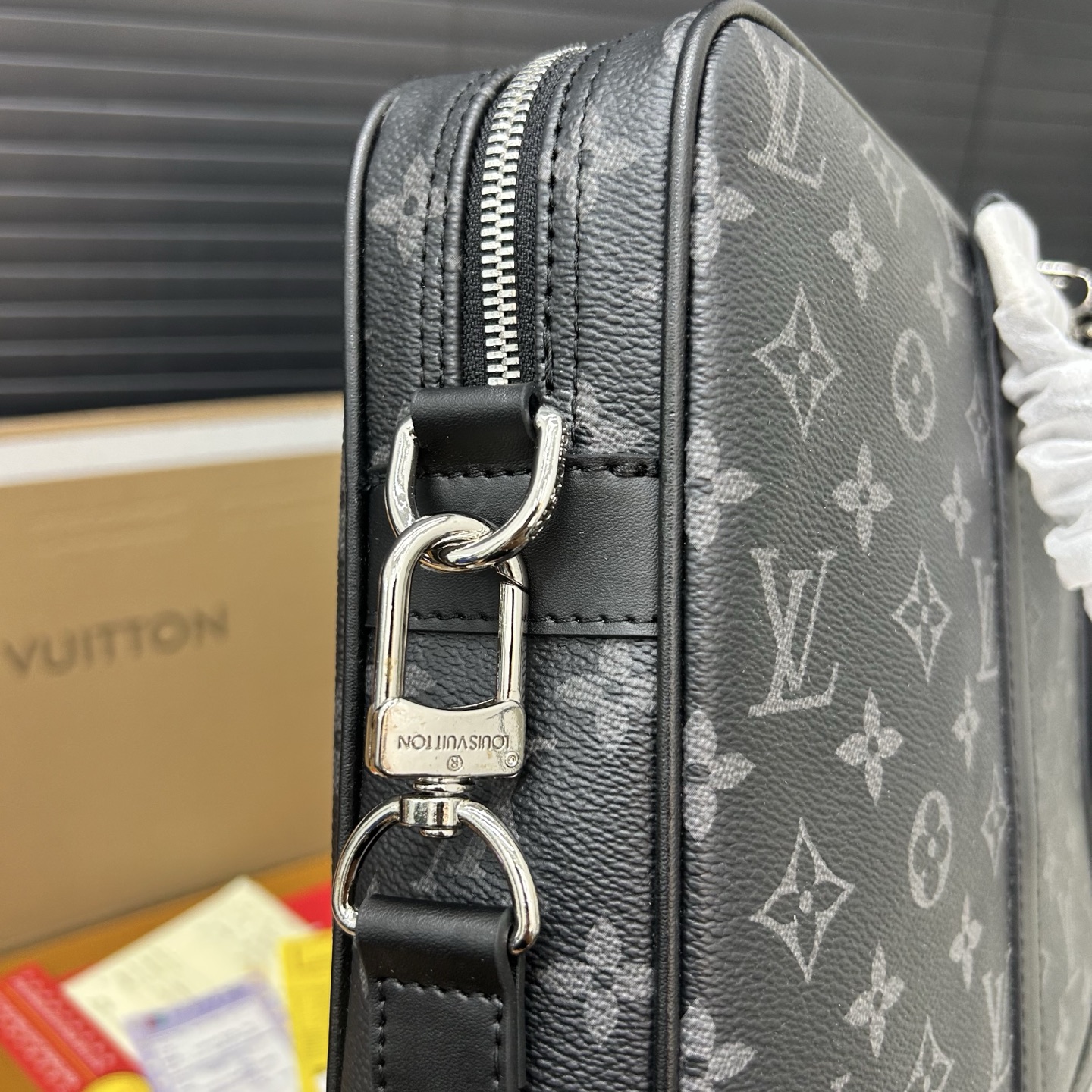 Louis Vuitton Voyage NM Monogram Shadow Leather Briefcase Messenger Bag 9 i1754210616852 7138 0 7