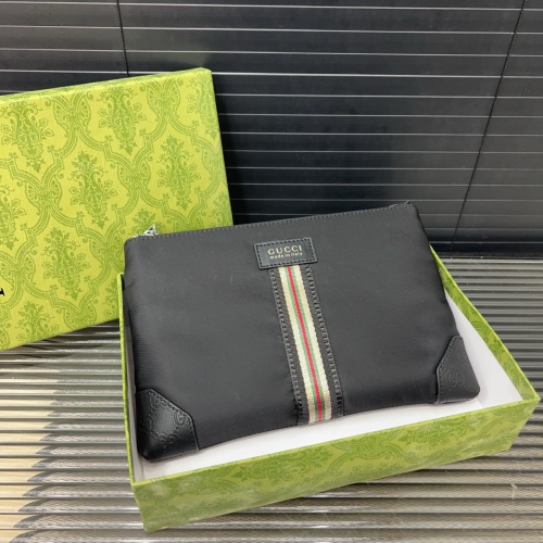 Gucci Canvas Clutch Bag for Men - Top Quality with Gift Box (27 x 17 cm) 1 Gucci Canvas Clutch Bag for Men - Top Quality with Gift Box (27 x 17 cm)