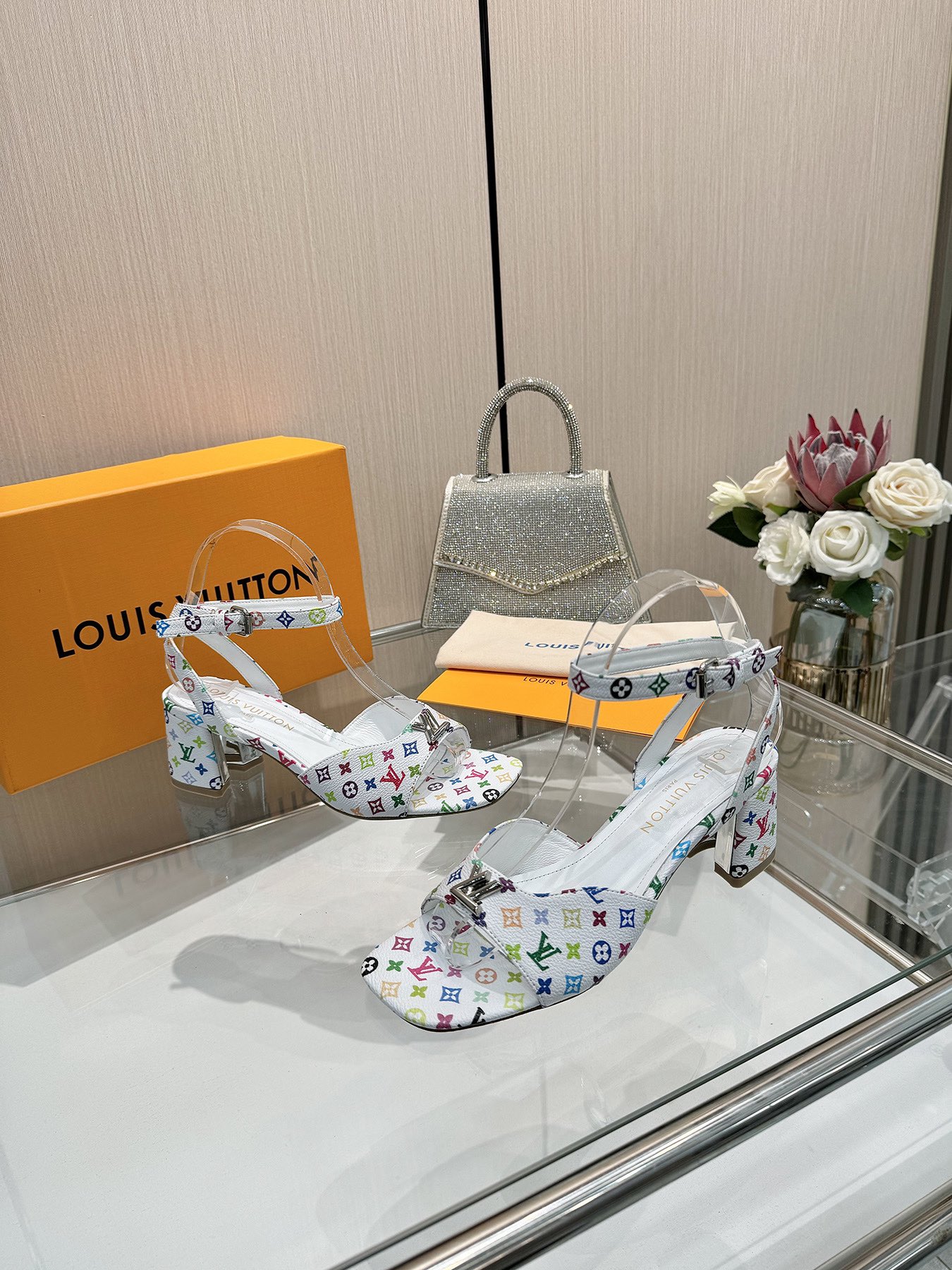 Louis Vuitton Spring/Summer Heeled Sandals - Iconic Style & Comfort 4 i1743255679 1544 6