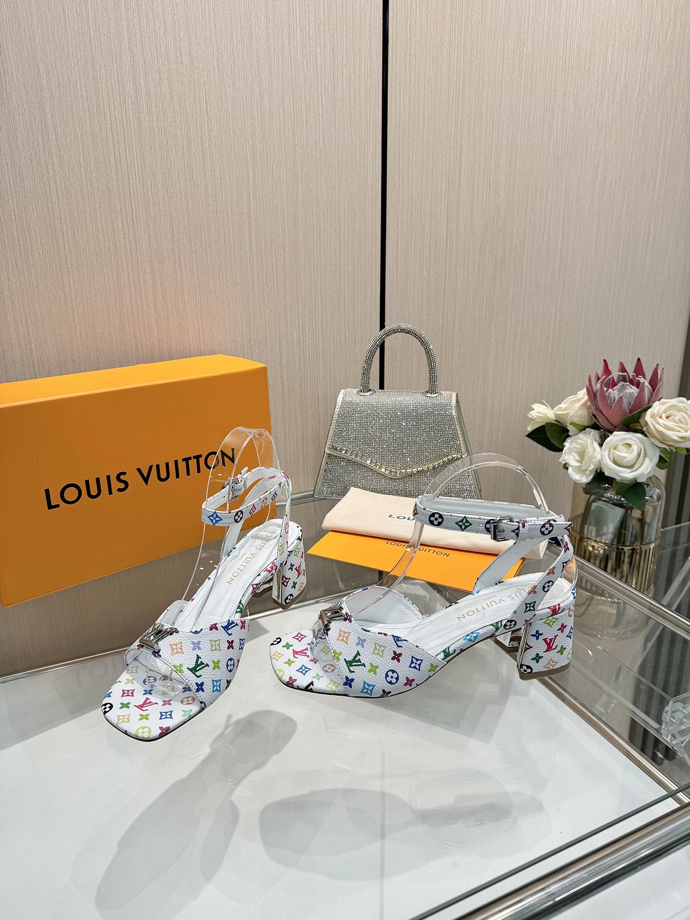 Louis Vuitton Spring/Summer Heeled Sandals - Iconic Style & Comfort 3 i1743255680 3351 10
