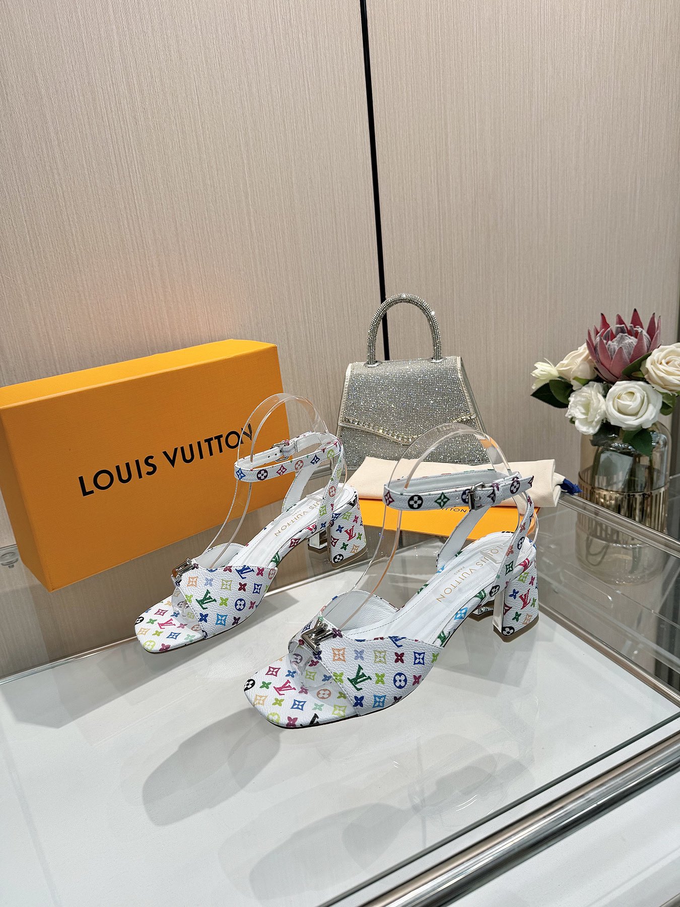Louis Vuitton Spring/Summer Heeled Sandals - Iconic Style & Comfort 2 i1743255680 3515 7