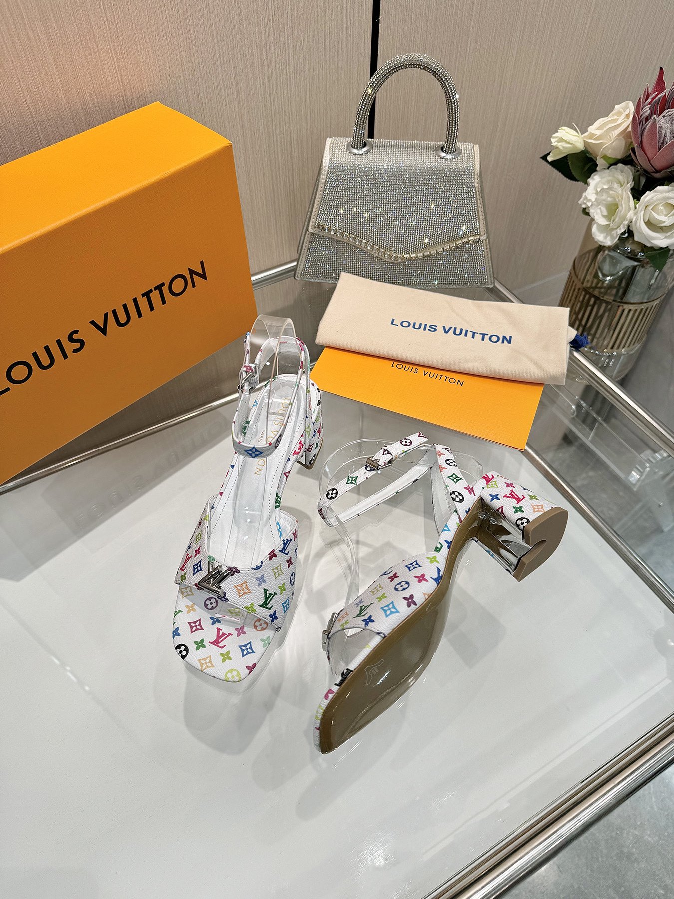 Louis Vuitton Spring/Summer Heeled Sandals - Iconic Style & Comfort 5 i1743255680 834 9