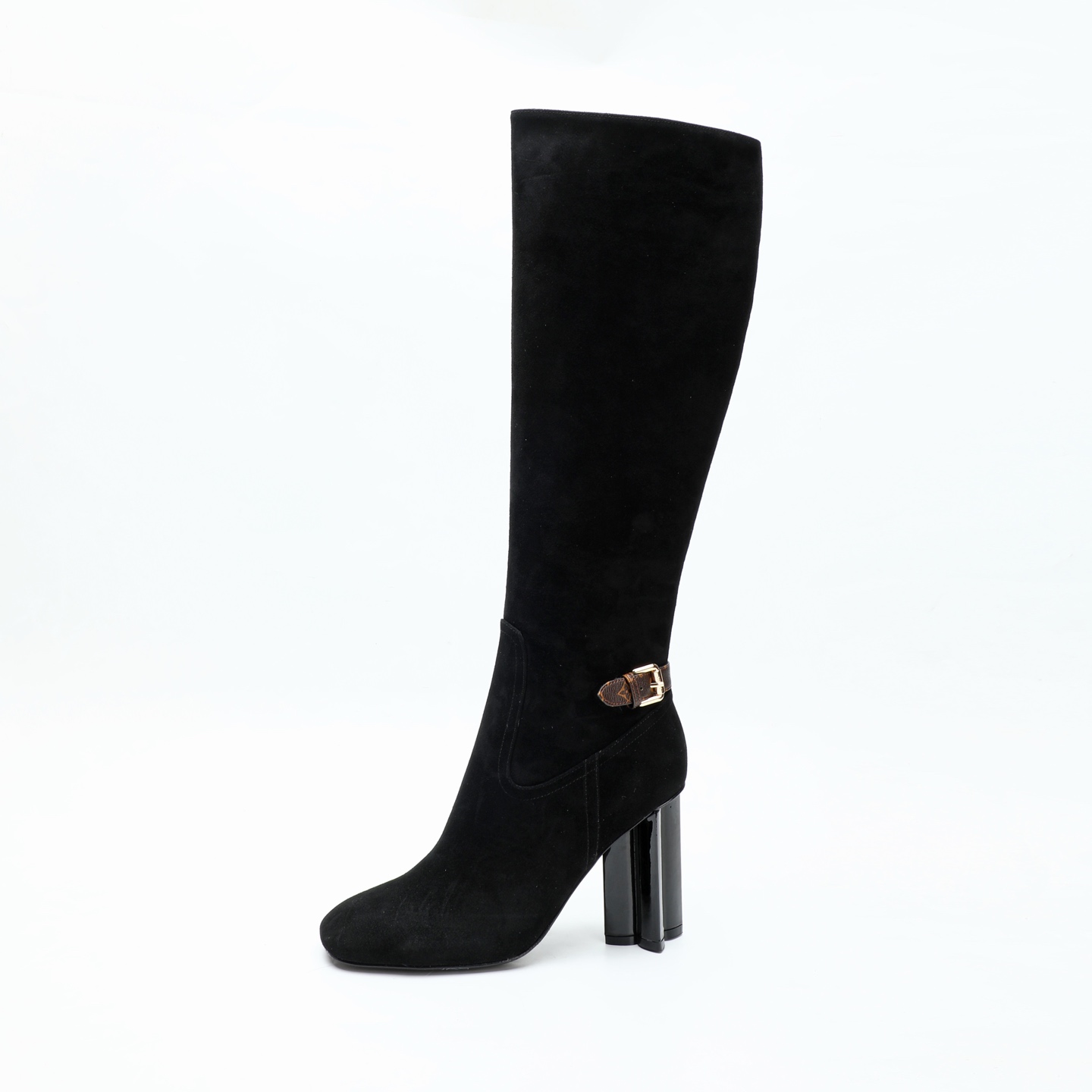 Louis Vuitton Black Tall Heeled Boots