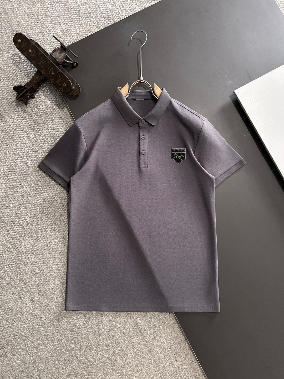 Envío al día siguiente, nueva camiseta POLOT de alta gama ARCTERYX/Archateryx 25ss primavera y verano, confeccionada co…