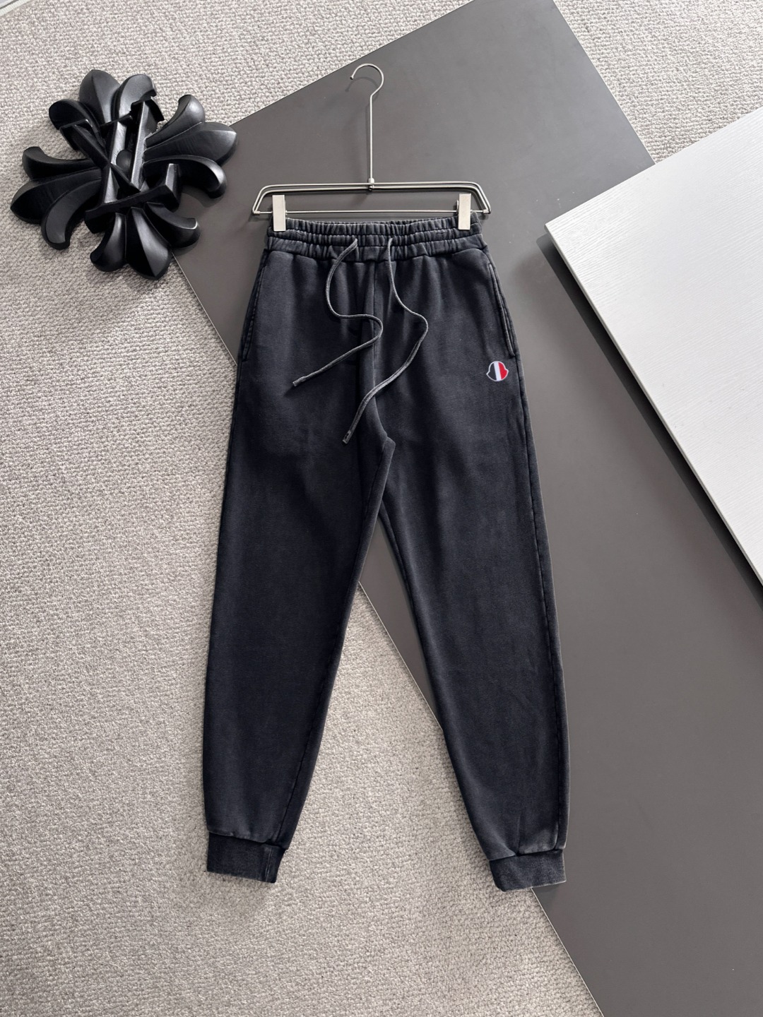 Moncler Men's 25SS High-Quality Cotton Blend Drawstring Lounge Pants