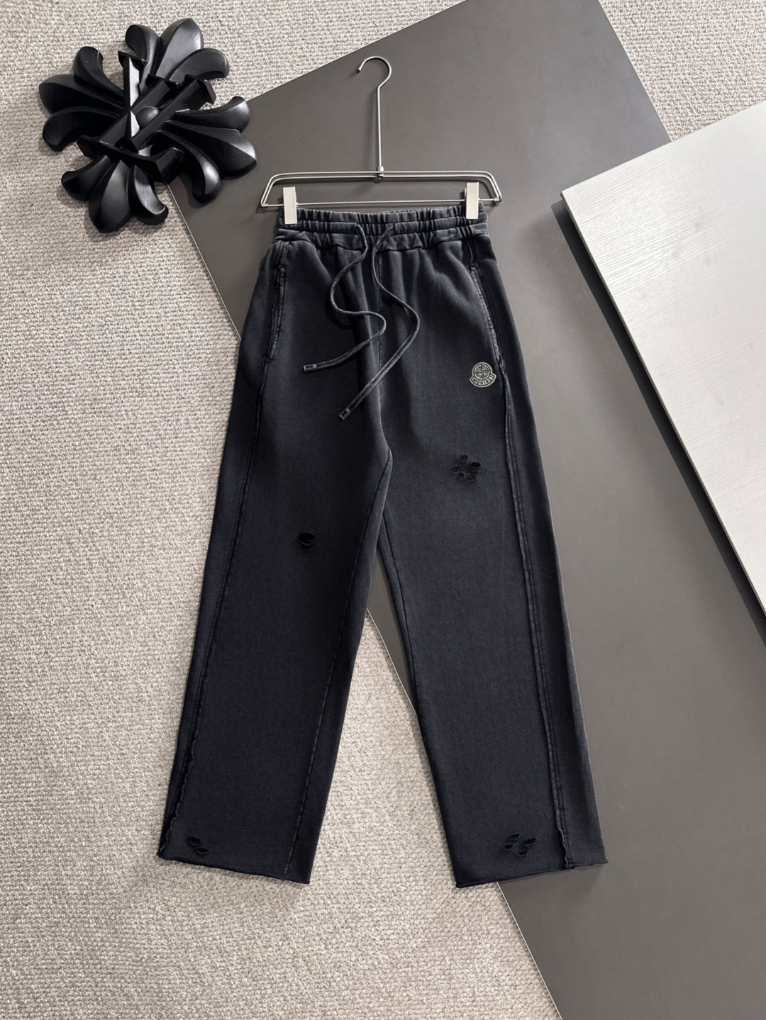 Pantalon Long Stone Island x Moncler, Collaboration Exclusive Automne-Hiver 25ss