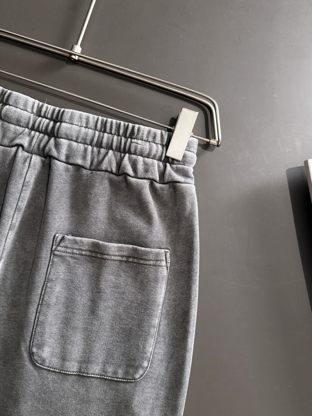 Stone Island Moncler Grey Distressed Logo Patch Relaxed Fit Pants 8 o 1j7pa0edjma6177clce1l021gp89